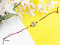 Round Marbled Rakhi Celebration Box for him